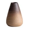 Jarrón pequeño de cerámica retro nostálgico hidropónico para planta verde, decoración de flor seca, flor de escritorio, decoración para sala de estar