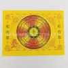 Lótus Dourado do General Quatro Estações Douradas Pacote Oferta de Paz com 30 Textos Dourados e Papel Amarelo para Queimar Suprimentos Sacrificiais e Dinheiro Fantasma