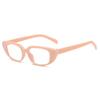 Nueva Moda Europea y Americana Gafas de Montura Estrecha Estilo Ojo de Gato Retro para Pasarela Personalizadas Versátiles Espejo Plano