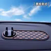 Tapete antiderrapante suporte para celular de carro multifuncional painel de instrumentos interno de carro suporte de navegação suporte para celular sinal de estacionamento