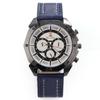 Reloj de nuevo dial grande de comercio exterior Reloj de hombre de negocios al por mayor reloj casual de hombre reloj de cuarzo con correa de moda