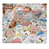 Cobertor de seda de algodão lençol de cama algodão artificial colcha de verão cobertor de bebê colcha fina de dupla camada para bebê colcha de verão de seda de algodão para crianças