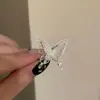 Anillo de Mariposa y Flor bajo la Lluvia, Exquisita Cuerda Verde Tejida de Estilo Antiguo, Nuevo Anillo de Dedo Índice Estilo Chino para Mujer