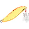 Nuevo Punto Rojo Leech Luya Lentejuela Metal Luya Señuelo Lanzamiento Lejano Biónico Señuelo Falso Pesca Lubina Ponchos