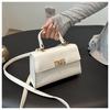 Bolso con Patrón de Cocodrilo Bolso de Mujer 2024 Primavera y Verano Nuevo de Alta Gama Estilo Occidental Joker Bolso Cuadrado Pequeño de Alto Valor Bolso Elegante para Mujer