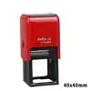 Zhuodade carimbo retangular autotintado flip stamp material atacado carimbo DY10111213152624