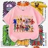 Camiseta de Manga Corta para Niños Temática de Restaurante de Suzi Verano Hombre Sandía Dibujo Animado Top para Niños Artículo Popular 7