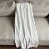 2026 Patrón Espiga de Lino Lyocell Pantalones de Pierna Ancha Simples y Elegantes Pantalones Largos de Pierna Recta para Mujer Venta al por Mayor H21Bk6829