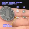 Pingente de Prata Esterlina S925 Seiko Koi Uva Pingente Cristal Wenwan Corda de Mão Trançada Colar Acessórios DIY Feitos à Mão