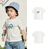 [Balaone] Roupa Infantil Balabala Kidsren Camiseta de Manga Curta Meninas 2026 Nova Roupa de Verão Meninos
