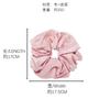 Início da Primavera Cor Sólida Grande Cetim Grande Anel de Cabelo de Intestino Anel de Cabelo Feminino Estilo Francês High-end Versátil Qualidade Elegante Corda de Cabelo Corda de Cabelo Novo Estilo