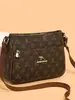 Bolso de Moda Vintage de Lujo Ligero de Gran Capacidad para Mujer 2026 Nuevo Otoño Estampado Bolso para Mamá de Mediana Edad Bolso de Hombro Único Bolso Cruzado