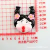 Accesorios de Dibujos Animados Pegatinas para Taza de Agua, Oso Fresa DIY Caja de Almacenamiento Brillante, Caja Grande de Resina, Materiales para Hebillas de Zapatos