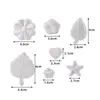Parches Adhesivos Gris Oscuro y Claro para Chaquetas de Plumas, Parches Bordados de Flores sin Coser, Parches Decorativos Pequeños de Tela para Agujeros en la Ropa