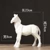 Decoración de Caballo Simple Nórdico para el Hogar Decoración Creativa para Sala de Estar Mueble de TV Aparador de Vino Decoración de Caballo Geométrico de Origami