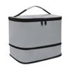Nueva Bolsa de Almuerzo de Doble Capa, Popular Transfronteriza Bolsa de Hielo de Gran Capacidad, Bolsa de Picnic Estilo Camping al Aire Libre con Arroz, Bolsa Aislante Cruzada