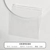 Bolsa Transparente de PVC con Cierre para Joyería, Pulseras, Pulseras, Empaque Sellado Translúcido, Documentos, Almacenamiento de Cosméticos, Bolsa de PVC con Cierre