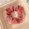 Versión Coreana Lindo Crema Dulce Niña Liga para el Cabello, Scrunchie de Lazo Estilo Mori, Cuerda para el Cabello de Cola de Caballo Sobredimensionada de Alta Gama
