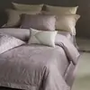 Novo modelo 2026 conjunto de quatro peças em jacquard texturizado 100% algodão conjunto de cama de cetim de algodão puro para quarto principal