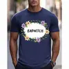 Tallas Europeas 2025 Nuevas Camisetas de Comercio Exterior, Transfronterizas Temu/Tiktok, Diseños al por Mayor en Stock