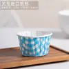 Cupcakes Grandes Mephin Vaso Papel para Hornear para Horno de Alta Temperatura Mephin con Tapa Vaso de Papel Madeleine