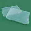 Peças plásticas transparentes classificação caixa de pesca componentes caixa de ferramentas tampa transparente caixa criativa para armazenamento de material de escritório caixa vazia