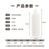 Garrafa plástica de HDPE com acabamento fosco de 500ml com cabeça pump para embalagem de shampoo, gel de banho e produtos de higiene pessoal