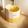 Cubo de Baño de Hielo para Terapia de Frío Transfronterizo, Tina de Recuperación Deportiva, Cubo de Baño Plegable, Cubo de Hielo Portátil para Adultos, Cubo de Baño de PVC