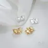 Fio de Ouro 14K Preenchido Preserva Cor Furo para Fio Pingente Gravata Borboleta Estéreo Acessório de Fio Artesanal DIY Material