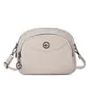 Bolso cruzado de tendencia de moda transfronteriza, diseño de nicho multicapa, bolso de hombro con sensación de alta gama, versátil y simple, bolso de mamá, lujo ligero