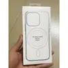 Adequado para Capa de Celular Apple 16Promax com Botão de Toque na Câmera, Capa Transparente Acrílica Magnética iPhone 17 18