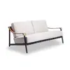 Set de silla individual de lujo para exteriores, adecuado para patios, terrazas e interiores de hoteles.; sofá de ocio suave y cómodo; directo de fábrica, con personalización de color disponible