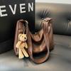 Bolsas Bolso Tote para Mujer Gran Capacidad Otoño e Invierno Se Puede Llevar Cruzado 2023 Nuevo Gama Alta Retro Bolso de Hombro para Viajar al Trabajo