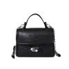 Bolso Cuadrado Pequeño de Moda Coreana de Nicho para Mujer, Nuevo Versátil para Primavera 2026, Bolso de Mano y Bolso Cruzado Exquisito para el Trabajo y el Uso Casual