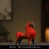 Nuevo Adorno de Caballo de Cerámica Estilo Chino para Atraer Riqueza, Adecuado para Sala de Estar, Entrada, Gabinete de Vino, Decoración de Escritorio, Decoración de Caballo del Zodiaco para Escritorio de Oficina