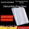 Sacos seláveis adesivos OPP personalizados, sacos plásticos transparentes autoadesivos para embalagem de pão e alimentos, não adesivos