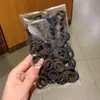Anel de Toalha Colorido Durável Infantil Anel de Cabelo com Polegar de Alta Elasticidade para Bebê Faixa de Cabeça de Borracha para Menina Não Machuca o Cabelo Acessório de Cabeça