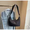 Bolso Mensajero Deportivo Casual Nuevo para Niñas Primavera/Verano 2026, Bolso Cruzado Versátil, Bolso Sencillo de Gran Capacidad para Debajo del Brazo