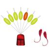 Set Completo de Flotadores de Siete Estrellas de Alta Sensibilidad Bionic Sky-Hook para Pesca Tradicional en Hoyo de Hierba