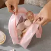 Bolsa cosmética de viaje portátil con clip, bolsa de aseo de malla, bolsa de almacenamiento translúcida impermeable, bolsa portátil de EVA con separación para artículos secos y húmedos