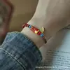 Novo Bracelete de Carpa Cinnabar para Formatura, Vestibular, Exames de Admissão à Faculdade, Lista de Ouro, Presente de Ano do Zodíaco para Meninas