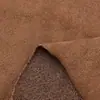 Tecido de Couro Sintético Camurçado com Textura Composta, Tecido Lavável para Roupas de Couro para Jaquetas de Couro, Saias de Couro e Roupas