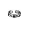Yunjin nuevo imán de pez transfronterizo personalizado anillo de energía moda retro imán apertura anillo de pareja