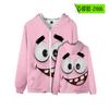 Sudadera con capucha informal con estampado periférico de Bob Esponja, nueva, de Amazon, para hombre y mujer, con cremallera y capucha