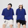Camisetas de Manga Corta de Algodón Puro de Peso Pesado, Camisetas Publicitarias Personalizadas, Ropa de Trabajo, Uniformes de Grupo, Ropa de Trabajo con Logo Impreso