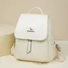 Mochila feminina de alta qualidade, grande capacidade, para viagens, simples e elegante, versátil para o trabalho e para a escola de estudantes