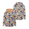 Produto Novo 2024 Transfronteiriço Veludo Espessado Inverno Algodão Roupa Exterior Jaqueta Inverno Veludo Ártico Algodão Roupa Exterior para Homens e Mulheres Jaqueta de Algodão Quente