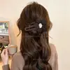 Pinza de Pato Flor Pinza para el Cabello con Lazo para Mujer Parte Posterior de la Cabeza 2026 Nuevo Pinza para el Cabello de Media Recogida Pasador Pasador Adorno para el Cabello