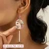 Pendientes Acrílicos Lindos de Erizo Pequeño de Año Nuevo Transfronterizos Pendientes de Animalitos Pequeños Decoración de Oreja Acrílica
