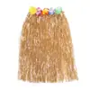 Venta al por mayor de fábrica Falda de hierba para fiesta de carnaval hawaiano Accesorios de actuación para adultos y niños Falda de hierba